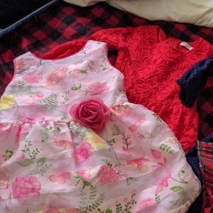 DRESS LOT - TODDLER GIRL 4 DRESSES SIZE 3T